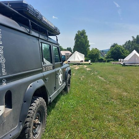 מלון Durrhennersdorf Autark Clamping Camp מראה חיצוני תמונה